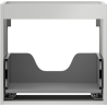 Mexen Box-A 50 cm Under-Sink Cabinet, 1 Drawer, Gray Matte - 91AX0-0500-470-1-62