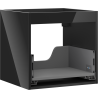 Mexen Box-A under-sink cabinet body 50 cm, 1 drawer, black gloss - 91AX0-0500-470-1-70