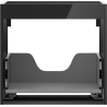Mexen Box-A under-sink cabinet body 50 cm, 1 drawer, black gloss - 91AX0-0500-470-1-70