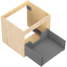 Mexen Box-A cabinet frame 50 cm, 1 drawer, oak - 91AX0-0500-470-1-81