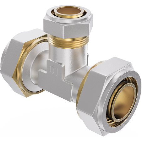 Mexen PEX-S screw-on reducing tee PEX 25 x 20 x 25 - W97231-252025-00