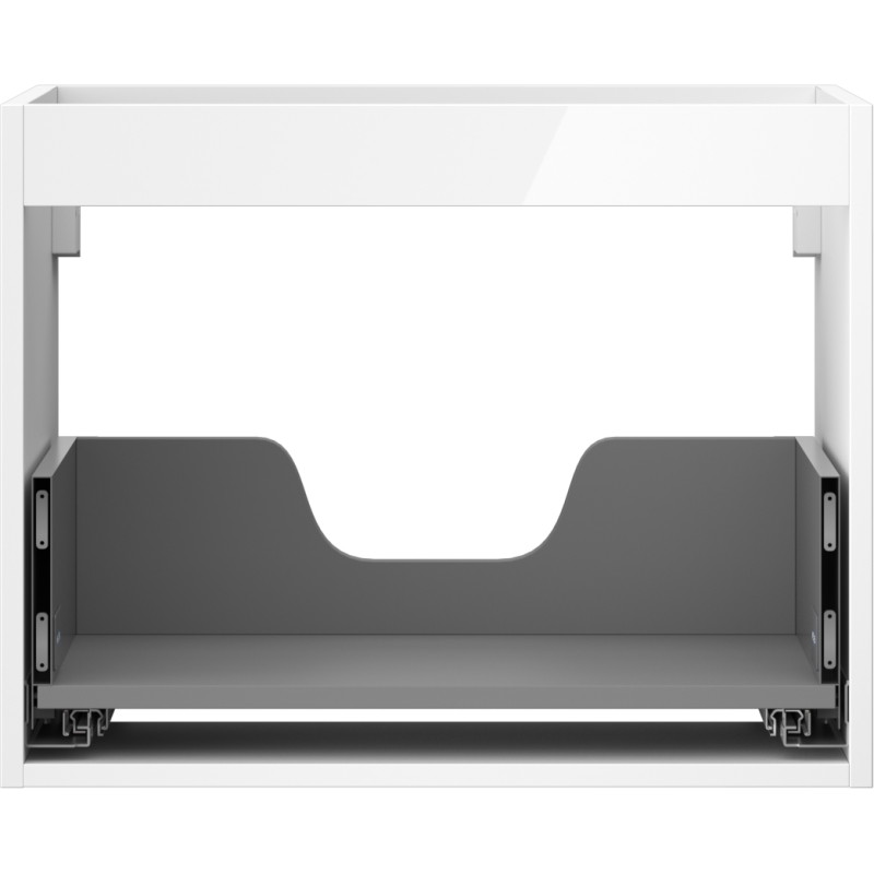 Mexen Box-A cabinet base for sink 60 cm, 1 drawer, white gloss - 91AX0-0600-470-1-00