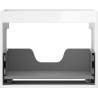 Mexen Box-A under-sink cabinet body 60 cm, 1 drawer, glossy white - 91AX0-0600-470-1-00