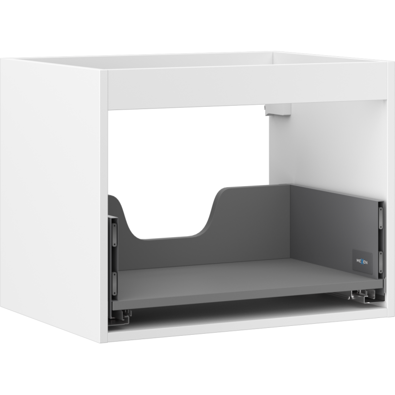 Mexen Box-A Cabinet Base 60 cm, 1 Drawer, Matte White - 91AX0-0600-470-1-01