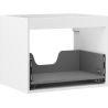 Mexen Box-A Cabinet Base 60 cm, 1 Drawer, Matte White - 91AX0-0600-470-1-01