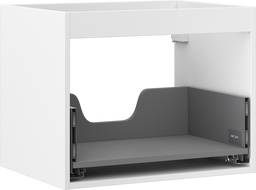 Mexen Box-A vanity unit body 60 cm, 1 drawer, white matte - 91AX0-0600-470-1-01