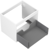 Mexen Box-A Cabinet Base 60 cm, 1 Drawer, Matte White - 91AX0-0600-470-1-01