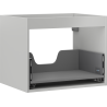 Mexen Box-A Cabinet Body for Washbasin 60 cm, 1 Drawer, Gray Matte - 91AX0-0600-470-1-62