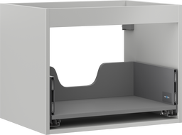 Mexen Box-A Cabinet Body for Washbasin 60 cm, 1 Drawer, Gray Matte - 91AX0-0600-470-1-62