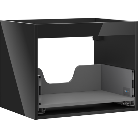 Mexen Box-A vanity cabinet corpus 60 cm, 1 drawer, black gloss - 91AX0-0600-470-1-70