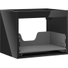 Mexen Box-A vanity cabinet corpus 60 cm, 1 drawer, black gloss - 91AX0-0600-470-1-70