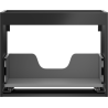 Mexen Box-A vanity cabinet body 60 cm, 1 drawer, black matte - 91AX0-0600-470-1-71