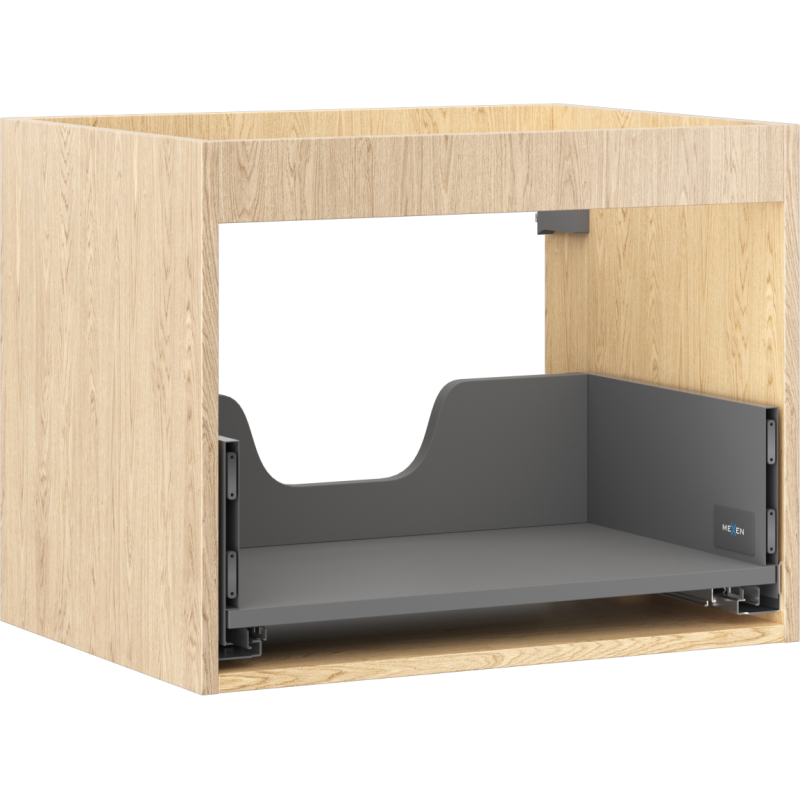 Mexen Box-A 60 cm washbasin cabinet unit, 1 drawer, oak - 91AX0-0600-470-1-81