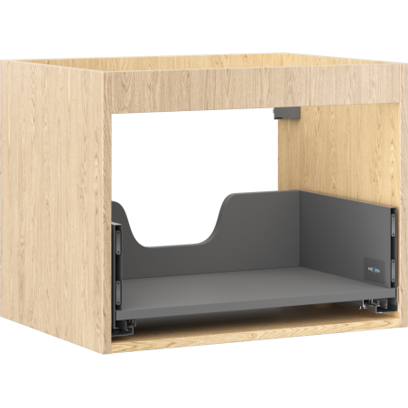 Mexen Box-A 60 cm washbasin cabinet unit, 1 drawer, oak - 91AX0-0600-470-1-81