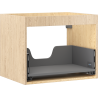 Mexen Box-A Cabinet Body for Washbasin 60 cm, 1 Drawer, Oak - 91AX0-0600-470-1-81