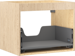 Mexen Box-A Cabinet Body for Washbasin 60 cm, 1 Drawer, Oak - 91AX0-0600-470-1-81