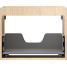 Mexen Box-A Cabinet Body for Washbasin 60 cm, 1 Drawer, Oak - 91AX0-0600-470-1-81