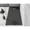 Mexen Stone+ rectangular composite shower tray 200 x 100 cm, Anthracite - 44711020