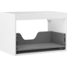 Mexen Box-A cabinet base for washbasin 70 cm, 1 drawer, matte white - 91AX0-0700-470-1-01