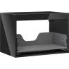 Mexen Box-A cabinet base for washbasin 70 cm, 1 drawer, black gloss - 91AX0-0700-470-1-70
