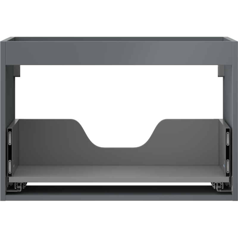 Mexen Box-A cabinet corpus under-sink 70 cm, 1 drawer, matte graphite - 91AX0-0700-470-1-66