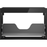 Mexen Box-A cabinet base for washbasin 70 cm, 1 drawer, black gloss - 91AX0-0700-470-1-70