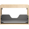 Mexen Box-A cabinet body under washbasin 70 cm, 1 drawer, oak - 91AX0-0700-470-1-81