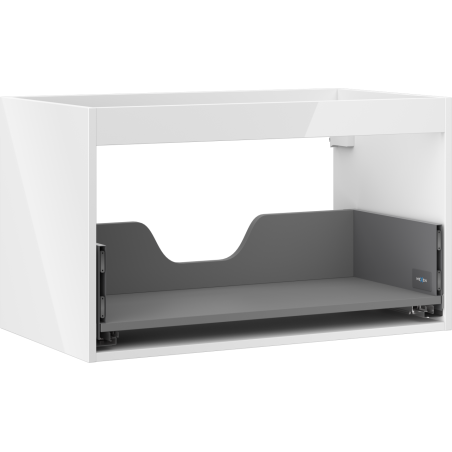 Mexen Box-A cabinet under sink, 80 cm, 1 drawer, white gloss - 91AX0-0800-470-1-00