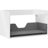 Mexen Box-A cabinet body for washbasin 80 cm, 1 drawer, white gloss - 91AX0-0800-470-1-00
