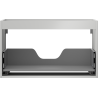 Mexen Box-A vanity cabinet frame 80 cm, 1 drawer, matte gray - 91AX0-0800-470-1-62