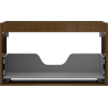 Mexen Box-A cabinet body under sink 80 cm, 1 drawer, walnut - 91AX0-0800-470-1-86