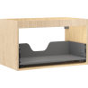 Mexen Box-A cabinet body for 80 cm washbasin, 1 drawer, oak - 91AX0-0800-470-1-81