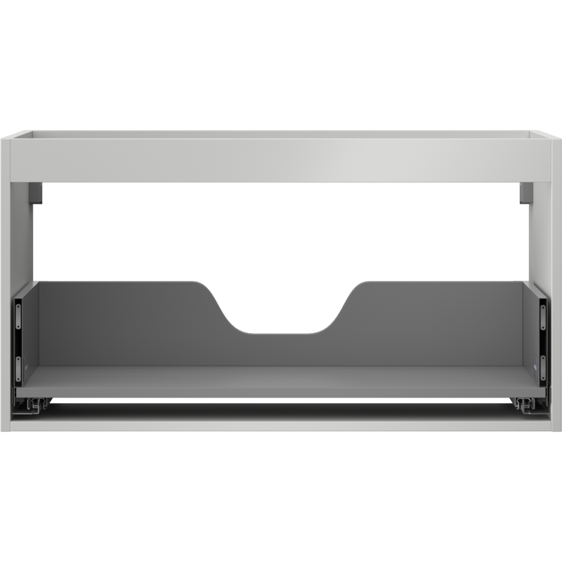 Mexen Box-A cabinet corpus for washbasin 90 cm, 1 drawer, grey matt - 91AX0-0900-470-1-62