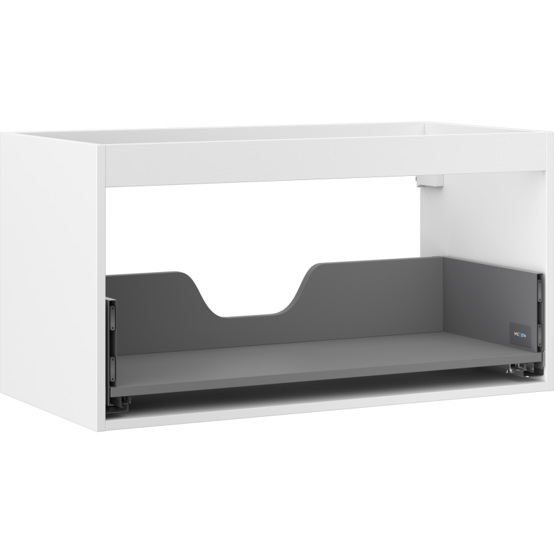 Mexen Box-A under-sink cabinet body 90 cm, 1 drawer, white matte - 91AX0-0900-470-1-01