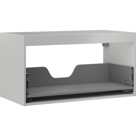 Mexen Box-A under-sink cabinet body 90 cm, 1 drawer, gray matte - 91AX0-0900-470-1-62