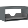 Mexen Box-A vanity cabinet body 90 cm, 1 drawer, matte graphite - 91AX0-0900-470-1-66
