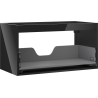 Mexen Box-A vanity cabinet body 90 cm, 1 drawer, black gloss - 91AX0-0900-470-1-70