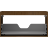 Mexen Box-A cabinet body under the washbasin 90 cm, 1 drawer, walnut - 91AX0-0900-470-1-86