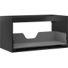 Mexen Box-A Under-Sink Cabinet Body 90 cm, 1 Drawer, Matte Black - 91AX0-0900-470-1-71