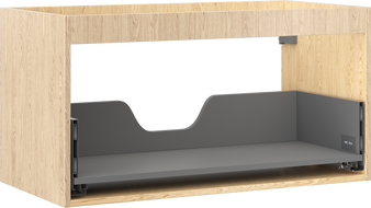 Mexen Box-A cabinet body 90 cm, 1 drawer, oak - 91AX0-0900-470-1-81