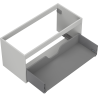 Mexen Box-A cabinet base for washbasin 100 cm, 1 drawer, matte grey - 91AX0-1000-470-1-62