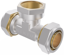 Mexen PEX-S screw-in PEX tee 20 x 3/4 GW x 20 - W97232-2034F20-00