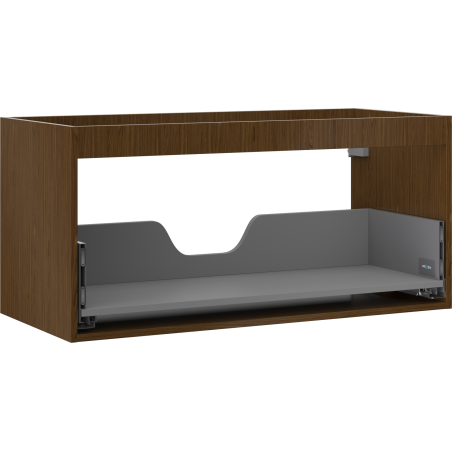 Mexen Box-A under-sink cabinet body 100 cm, 1 drawer, walnut - 91AX0-1000-470-1-86