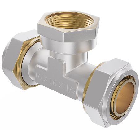 Mexen PEX-S compression tee PEX 32 x 3/4 FF x 32 - W97232-3234F32-00