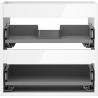Mexen Box-A vanity cabinet body 50 cm, 2 drawers, white gloss - 91AX0-0500-470-2-00