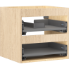 Mexen Box-A under-sink cabinet body 50 cm, 2 drawers, oak - 91AX0-0500-470-2-81
