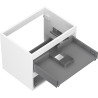 Mexen Box-A cabinet under-sink 60 cm, 2 drawers, white matte - 91AX0-0600-470-2-01