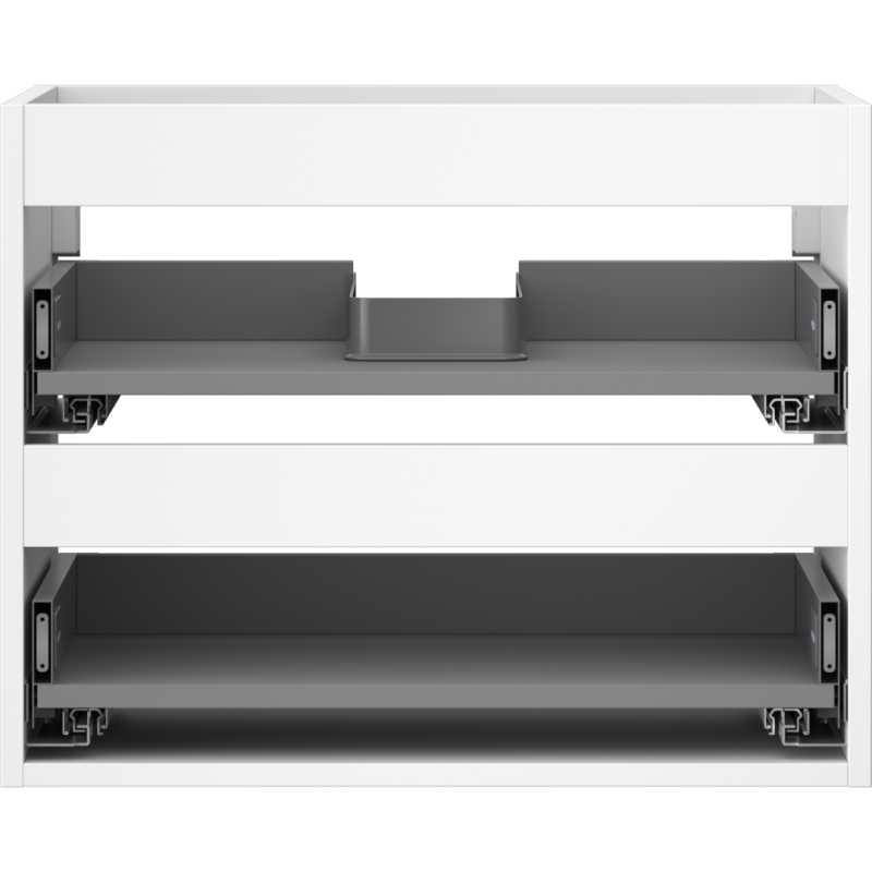 Mexen Box-A cabinet carcass for washbasin 60 cm, 2 drawers, white matte - 91AX0-0600-470-2-01