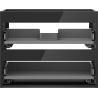 Mexen Box-A Cabinet Body for Washbasin 60 cm, 2 Drawers, Black Gloss - 91AX0-0600-470-2-70