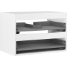 Mexen Box-A 70 cm Vanity Unit Cabinet, 2 Drawers, White Matte - 91AX0-0700-470-2-01